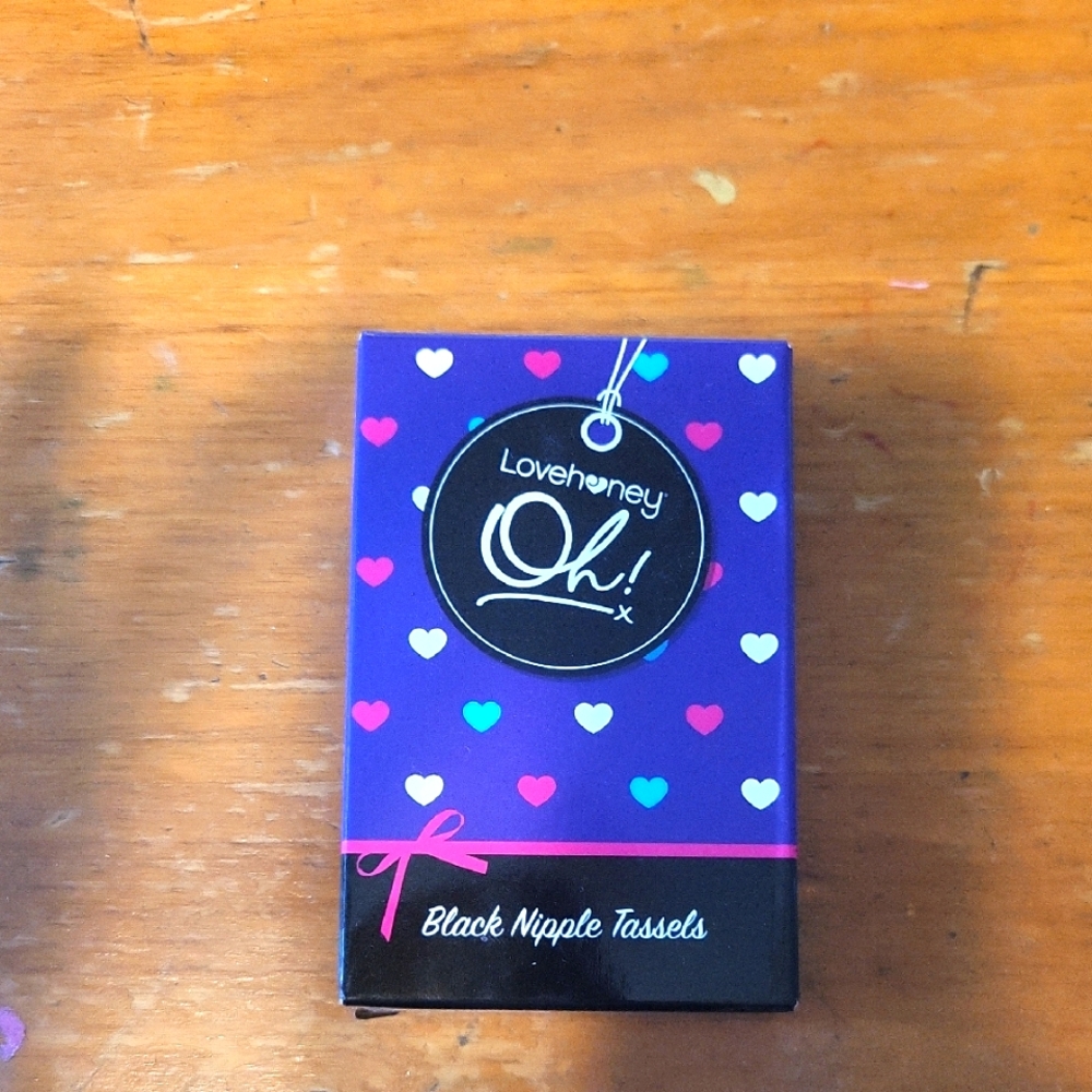 Lovehoney Oh! Black Nipple Tassels
